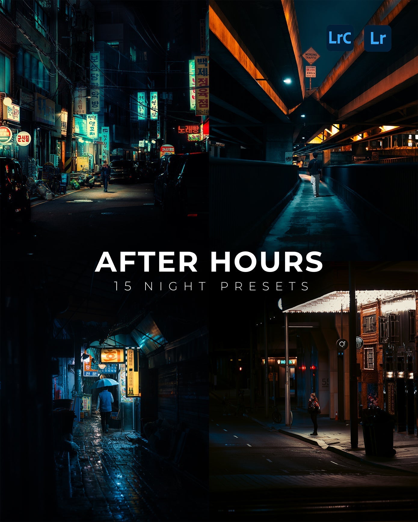 After Hours - 15 Night Lightroom Presets