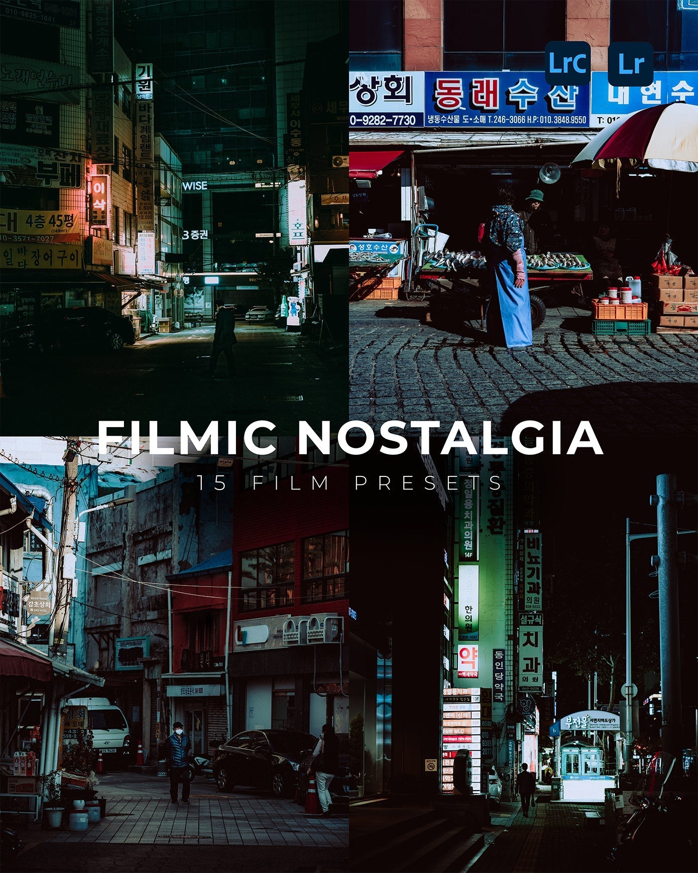 Filmic Nostalgia - 15 Film Lightroom Presets